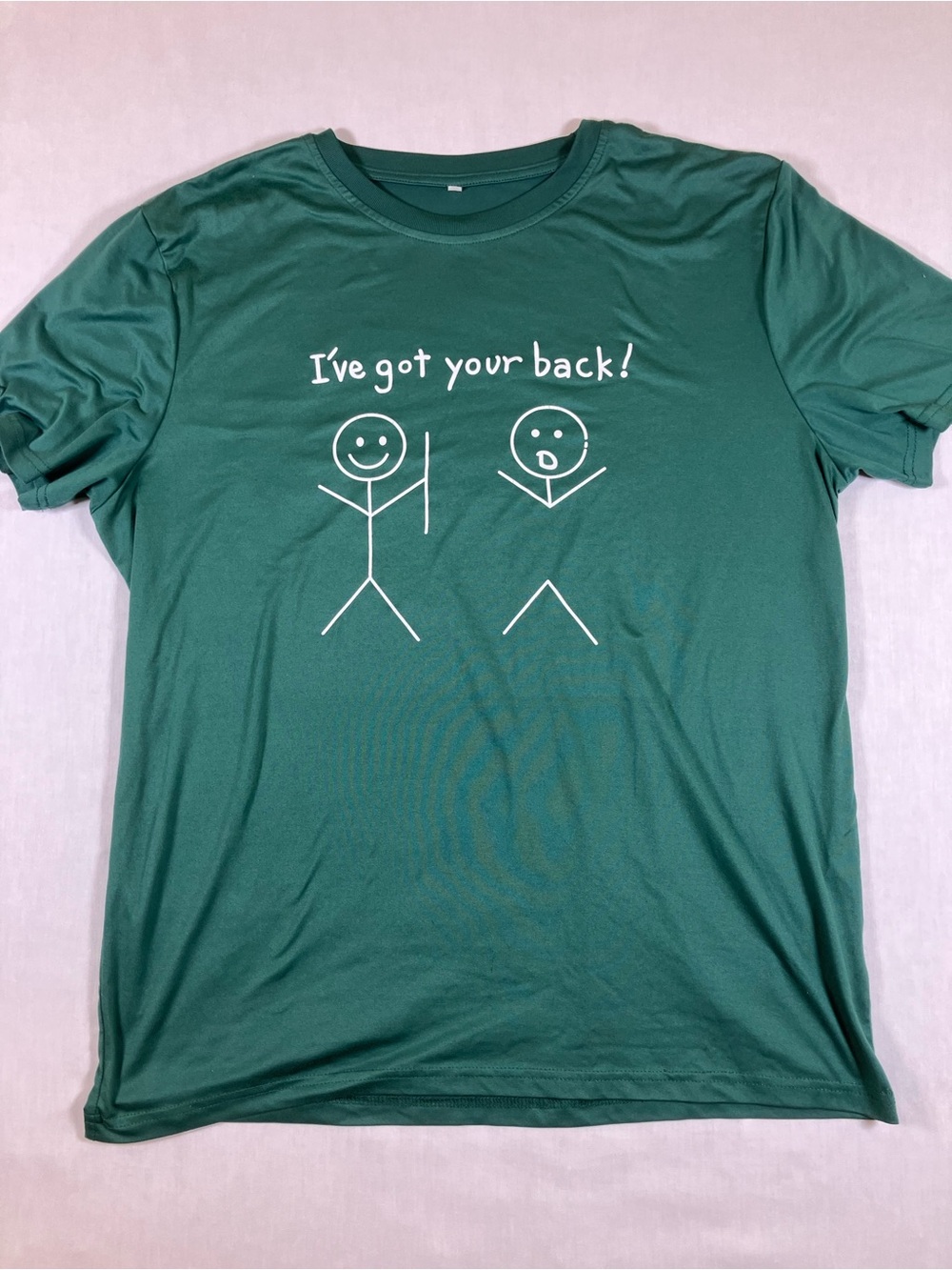 Forest Green 'I've Got Your Back' Graphic Tee - Men